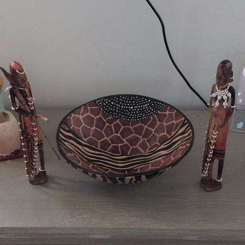 Hand carved wooden - hand,