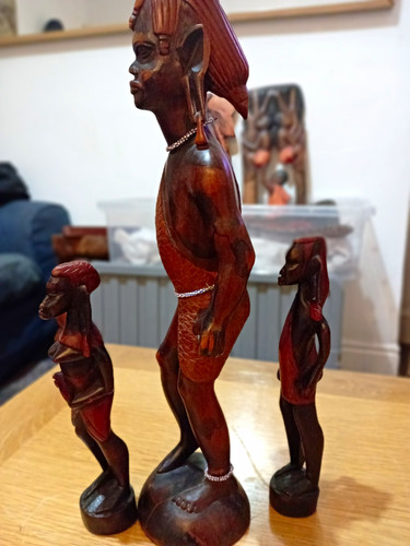 African wood carving - wood,