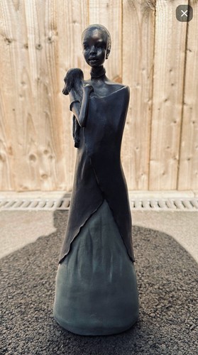 Stacy bayne bronze sculpture - stacy,