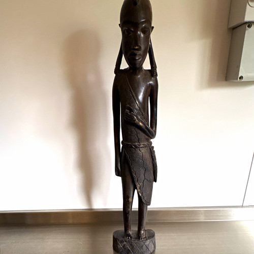 Large vintage african hand - vintage,