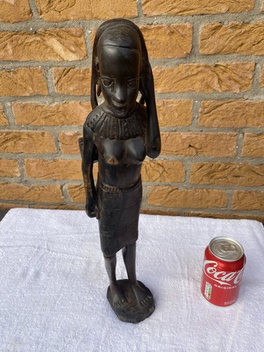 Large figurine african - 18",